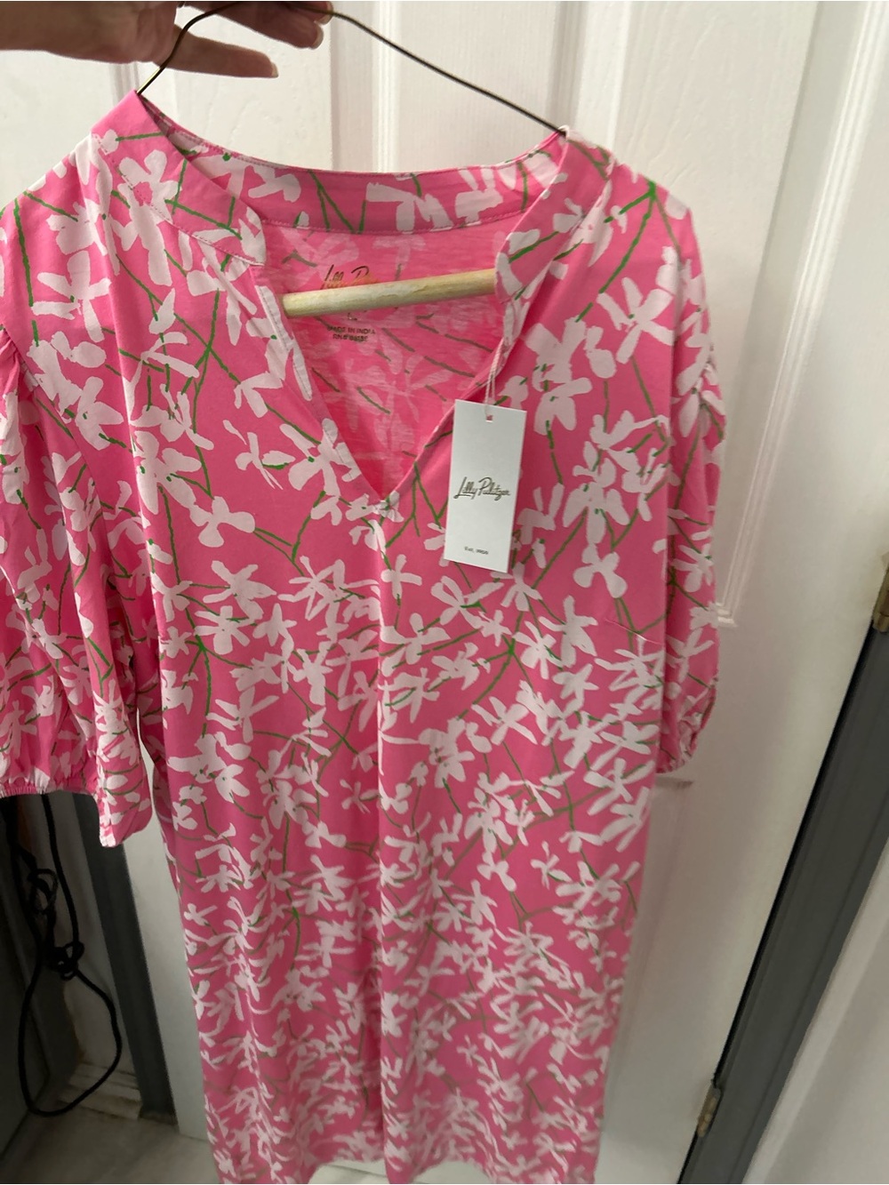 NWT LILLY PULITZER floral print dress.